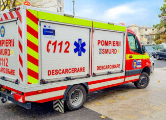 Accident cu trei victime în Râmnicu Vâlcea, doi dintre răniţi sunt copii