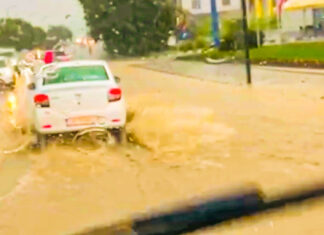 Cod galben de inundaţii pe râuri din opt bazine hidrografice, de luni seara